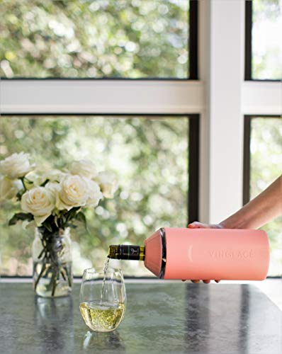 image for Vinglacé Wine Bottle Chiller- Portable Champagne Insulator- Stainless