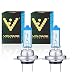 Voltage Automotive H7 Headlight Bulb Polarize White Replacement for Car Motorcycle (Pair) - Professional Upgrade Headlight Bulb
