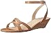 Nine West Women's Valaria Leather Wedge Sandal