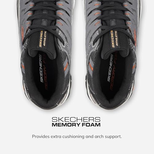 Skechers Men's Afterburn M. Fit Fashion Sneakers - Image 3