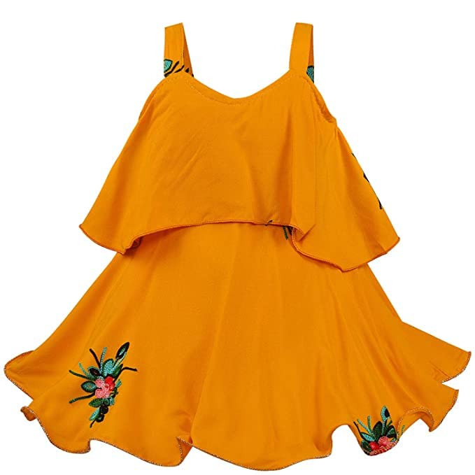 Image of Wish Karo Baby Girls Frocks Dress for Girls-(csl244)