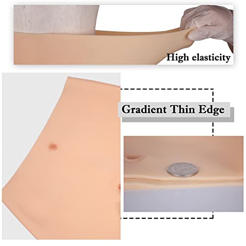 Calcinhas de silicone artificial quadris modelador aprimorador artificial shemel falso boxer cuecas
