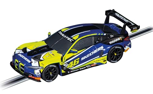 Carrera 64246 BMW M4 GT3 Valentino Rossi 1:43 Scale Analog Slot Car Racing Vehicle GO!!! Slot Car Toy Race Track Sets