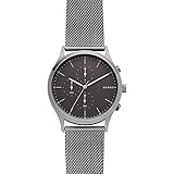 Bandmaterial: Edelstahl Skagen Herren Chronograph Quarz Uhr mit Edelstahl Armband SKW6476