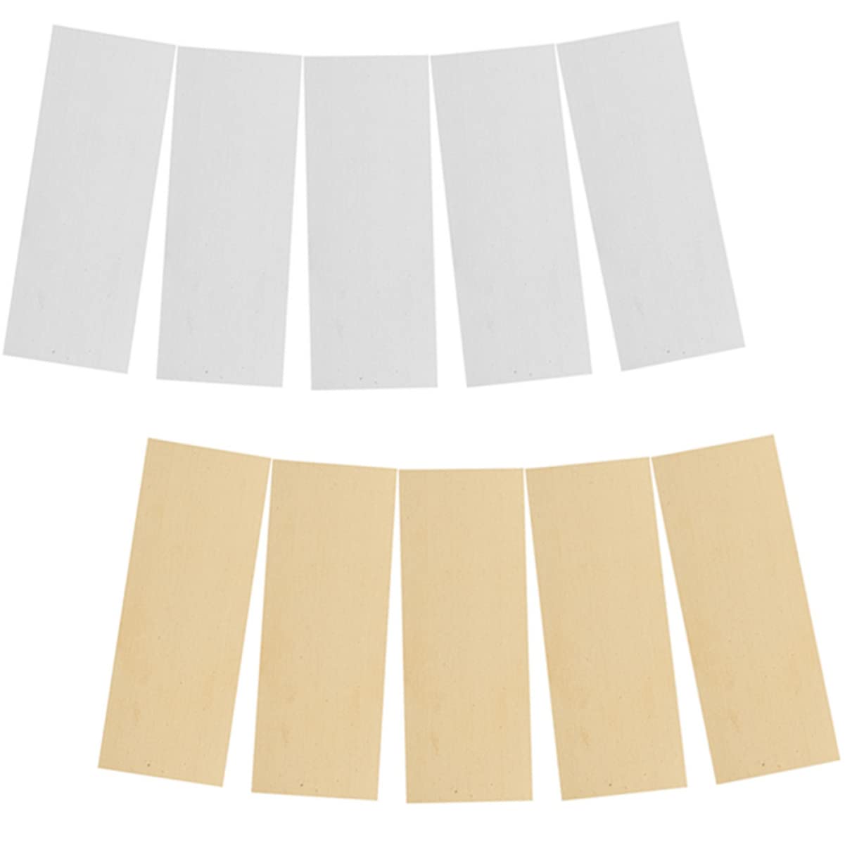 Baluue 15 Paires Tôle De Zinc Tôle De Cuivre Bandes De Cuivre Kit De Nickelage Anode Pour Galvanoplastie Matériau De Cuivre De Processeur En Métal Zinc Métal La Batterie Feuille De Métal