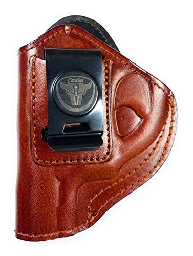 Cardini Leather USA – Zorro Series Holster – Left Handed – Brown Leather