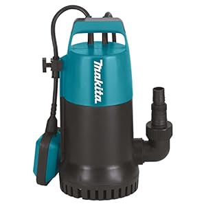 Makita PF0800 Blau/Schwarz Klarwassertauchpumpe