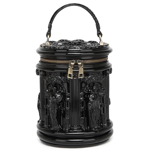 Image of Men PVC Unique Novelty Weird Shape Handbag Purse Detachable Strap Crossbody Shoulder Bag for Women
