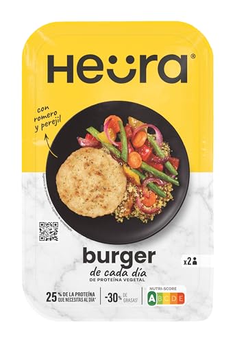 Hamburguesa a las finas hierbas Heura | Proteína Vegetal