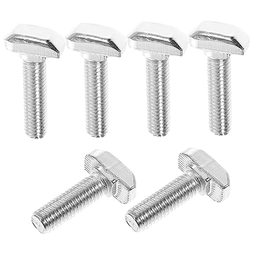 VINTORKY 30pezzi Bulloni T-slot Acciaio Inossidabile Viti Scorrevoli Per Profili Design Facile Da Installare Resistenza Alla Corrosione Per Utensili e Hardware