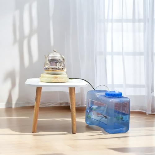 3.17 Gallon Water Container with Spigot, Portable Water Jug, No Leakage Camping Bucket with Tap, BPA Free Emergency Water Storage Tank for Camping, Vehicle, Car, Outdoor Hiking, Picnic - Image 3
