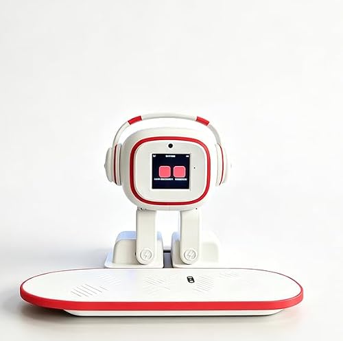 Liifun Humanoid AI Robot – Desktop Companion with 10 Languages, 19 Actions, Custom Knowledge Base, Voice Cloning & Personality, Long Distance Robot for Adults (White)