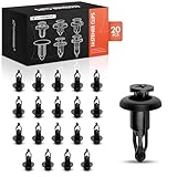 A-Premium 20-Pack Car Retainer Fastener Push Pin Clipscrew-Type Compatible with Toyota Supra 1993-1998 Celica 1994-1996 Previa 1997 Lexus ES300 1992-1996 - for 9mm