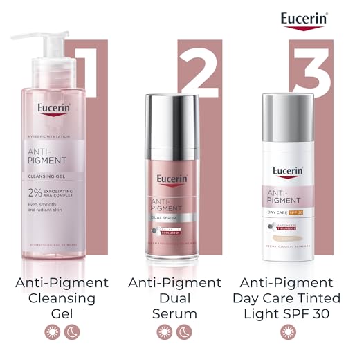 Eucerin Anti-Pigment Day SPF 30 Tinted Light 50ml, Tinted Day Cream with UVA/UVB Protection, Nourishing Cream with Thiamidol for Treatment of Hyperpigmentation - Image 9