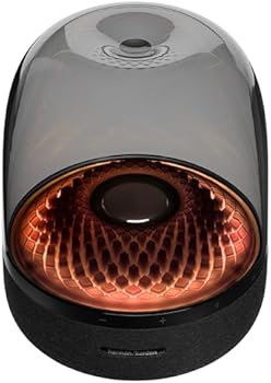 Harman Kardon Aura Studio 4 黒 Harman Kardon Aura Studio 4 Bluetooth Home Speaker, Black : Amazon