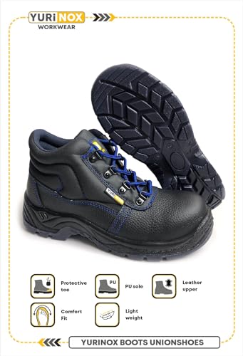 Boots Unionshoes - Composite Safety Toe - Breathable and Light Weight - Utility Boots for Construction and Warehouse2