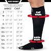 Mojo - Compression Socks for Women and Men 20-30mmHg Knee High - Compression Support Stockings for Travel Circulation, Nursing, Bariatric Recovery - Black, Small - M809