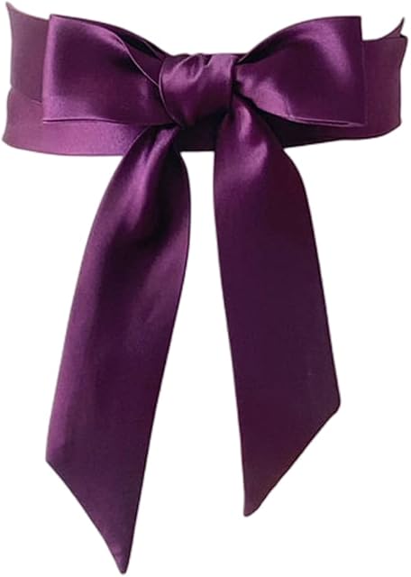 Wedding Sash Bridal Belts Simple Classic Silk Ribbon Sash for Dress