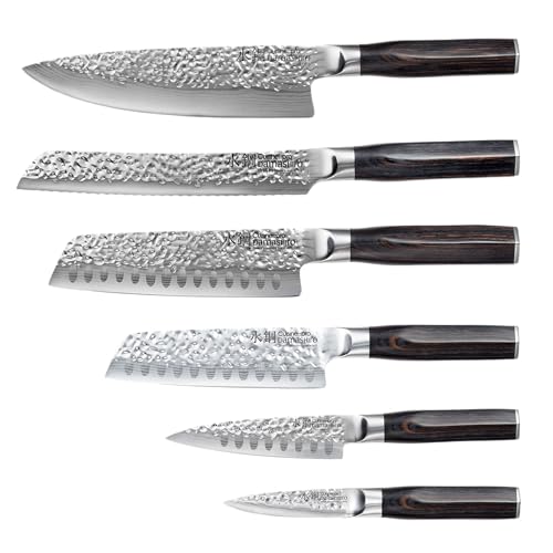Set Cuchillos Cocina 7 Piezas Acero Inox Base miniatura 2