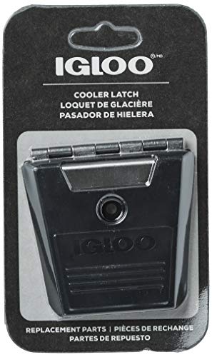Igloo Hybrid Stainless And Plastic Latch (3.38 L X 0.57 W X 0.57 D Inches) - Black/Silver #TOP3