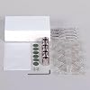 Fisso Ghost Hidden Panel Wall Mount System Invisible Sign & Logo Mounting Kit | Secure Frameless Fixing for Acrylic, Laser-Cut Letters & Panels | Indoor Use, Includes Adhesive & Screws
