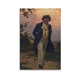 Ludwig Van Beethoven Poster mit den größten Musikern, 