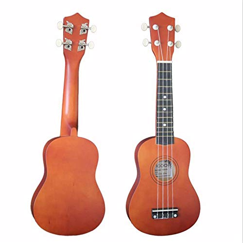 Ukulele Traditional Soprano Ukulele 21 Inches Basswood Uke Hawaii Kids Guitar With Gig Bag Picks And One Extra String For Kids Students Beginners (Color : Pink, Size : 21 Inches) #TOP3