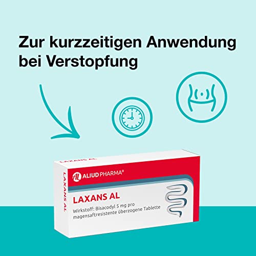 Abführmittel Laxans AL Dragees mit Bisacodyl, 200 Tabletten