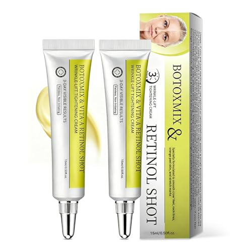 Botoxmix & Vita-A Retinol Shot Wrinkle-Lift Tightening Cream, Vita A Retinal Shot Tightening Booster for Reduces Wrinkles and Fine Lines, Vita-A Retinol Shot for All Skin Types