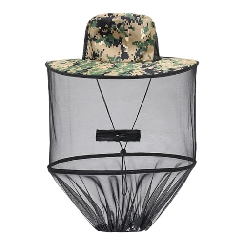 Sombrero antimosquitos y gorra de protección contra insectos con malla exterior