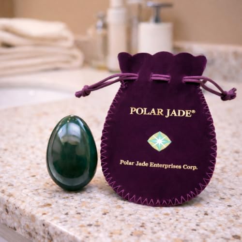 Œuf de jade néphrite véritable certifié pour l'exercice des muscles de Kegel - 6