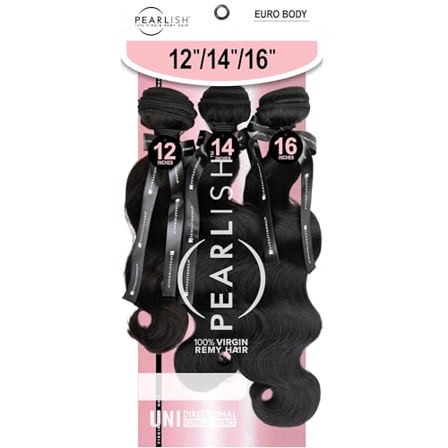 Sensationnel Pearlish Multi Bundle-Euro Body,14 16 18 inch, NATURAL image 5