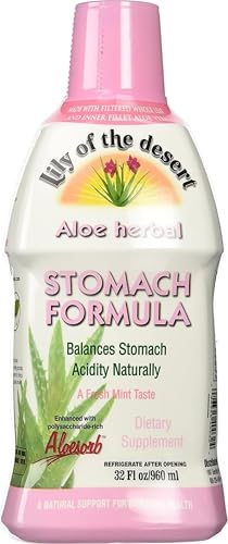 Lily of The Desert Stomach Formula, Organic Aloe Vera Juice