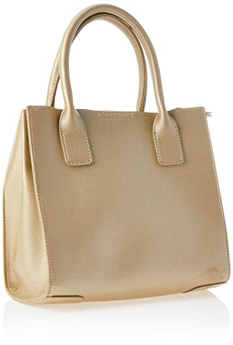 Tote Anacapri com bolsa lateral feminino, Light Gold, UN