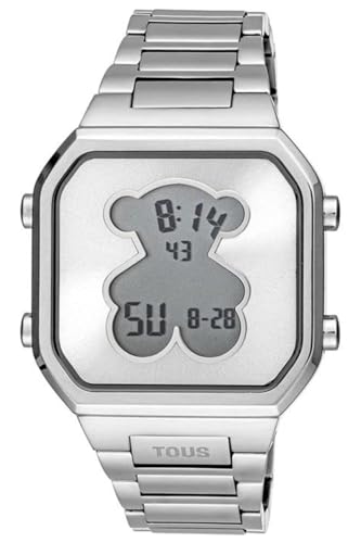 TOUS Watches d-Bear Reloj para Mujer de Cuarzo con Brazalete de Acero Inoxidable 3000134500 TOUS Watches d-Bear Reloj para Mujer de Cuarzo con Brazalete de Acero Inoxidable 3000134500