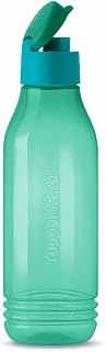 Tupperware ECO SIP Triangular Water Bottles, 750 ml, (Set of 1), Green