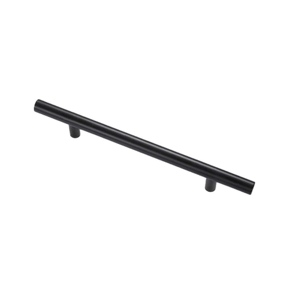 Poignée de porte noire en T haut de gamme pour dressing moderne 1000mm