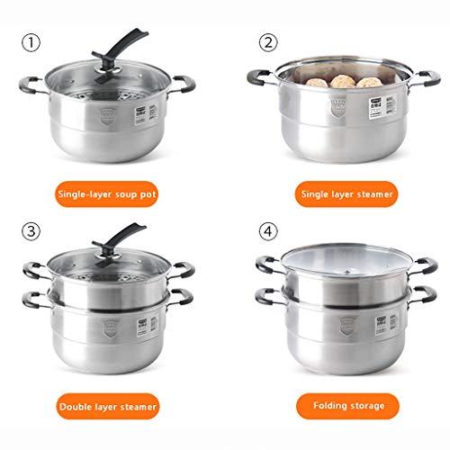 Marmite pour cuisinière à gaz et induction pour grands repas - 5