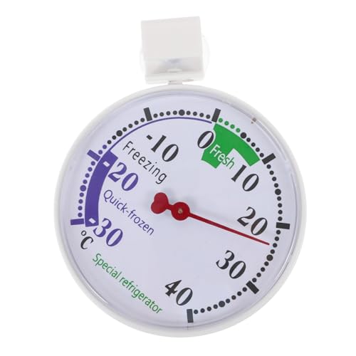 Hoement Termometro per Congelatore e Frigorifero 30° a 40° Sensore Alta Precisione in per Monitoraggio della Temperatura in Refrigerazione e Conservazione