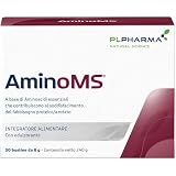 AMINOMS 30BUST - Integratore alimentare a base di amminoacidi e vitamine, utilizzato per supportare l'attività sportiva e migliorare la performance muscolare.