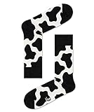 Verstärkte Ferse & Zehen Happy Socks COW KUH SOCK 41-46