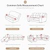 Stretch Sofa Cover 1 Piece Couch Covers for 1 2 3 4 Cushion Couch Non Slip Universal Sofa Slipcover Washable Soft Jacquard Furniture Protector Loveseat Slipcover,Blue,XLarge