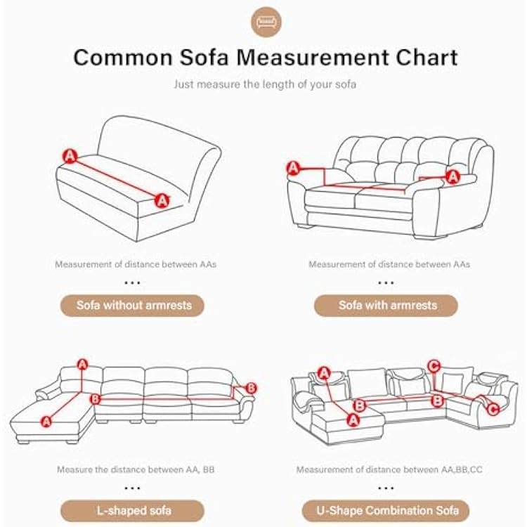 Stretch Sofa Cover 1 Piece Couch Covers for 1 2 3 4 Cushion Couch Non Slip Universal Sofa Slipcover Washable Soft Jacquard Furniture Protector Loveseat Slipcover,Blue,XLarge