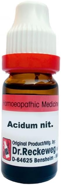 Dr. Reckeweg. Acid Nitricum 30CH - 11ml Homeopathic Dilution for General Wellness (Delution 30)