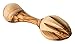 Exprimidor de cítricos de madera de olivo de alta calidad.