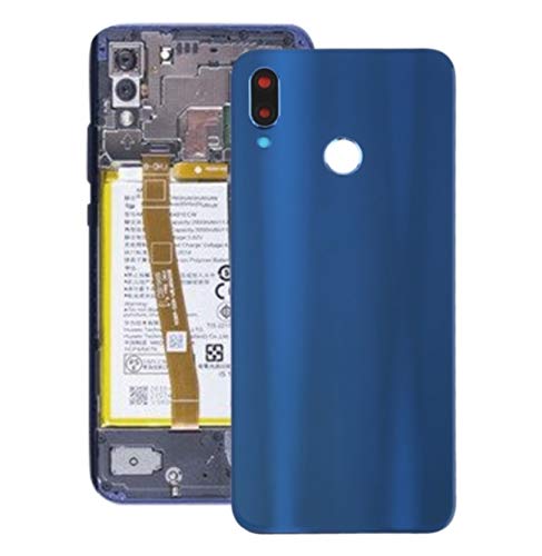 Tapa de batería + adhesivo de doble cara + lente compatible con Huawei P20 Lite (2018) ANE-LX1 / ANE-L21 / LX2 Cristal posterior Carcasa trasera carcasa trasera carcasa trasera carcasa completa