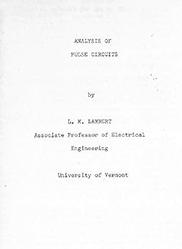 Hardcover Analysis of Pulse Circuits Book