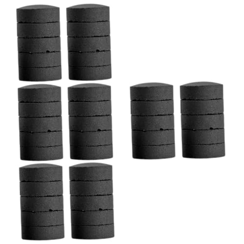 ifundom 4 Set Tavolette di Carbone Campeggio Griglia Carbone di Legna da Ardere Essenziale da Cucina Carbone All'aperto Stufa A di Legno Black 10 Pezzi * 4