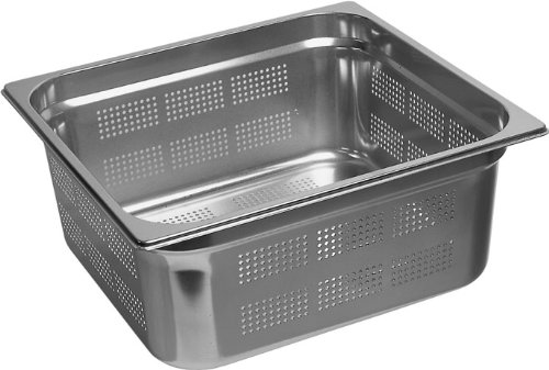 Pojemnik gastronomiczny GN 2/3 z otworami 150 mm głębokości / pojemność 13,0 l