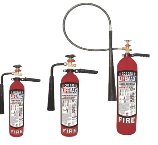 LifeMax CO2 Fire Extinguisher, (4.5kg, Red and Black)-image-9